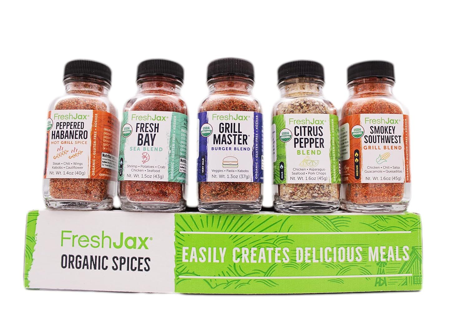 FreshJax Grilling Spice Gift Set, (Set of 5) | Amazon (US)