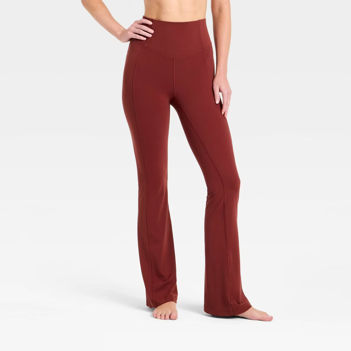 Women's Everyday Soft Ultra High-Rise Corset Flare Leggings - All In Motion™ | Target