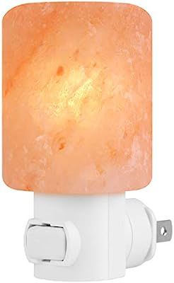 Syntus HM065 Himalayan Lamp Natural Crystal Salt Glow Hand Carved Night Wall, UL Listed Plug for ... | Amazon (US)