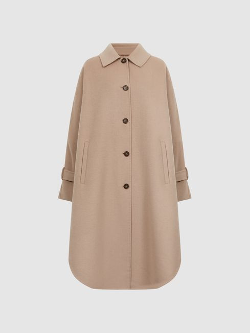 Blindseam Cape Coat | Reiss US