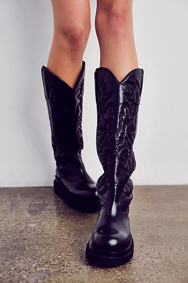 Space Cowgirl Boots by Jeffrey Campbell at Free People, Black, US 6 | Free People (Global - UK&FR Excluded)