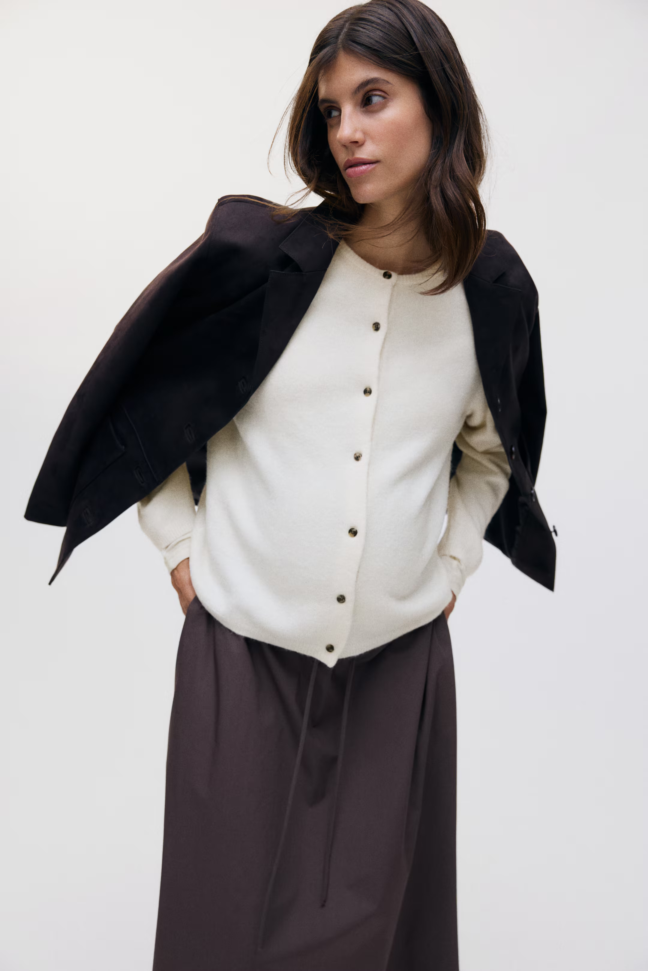 MAMA Fine-Knit Cardigan | H&M (US + CA)