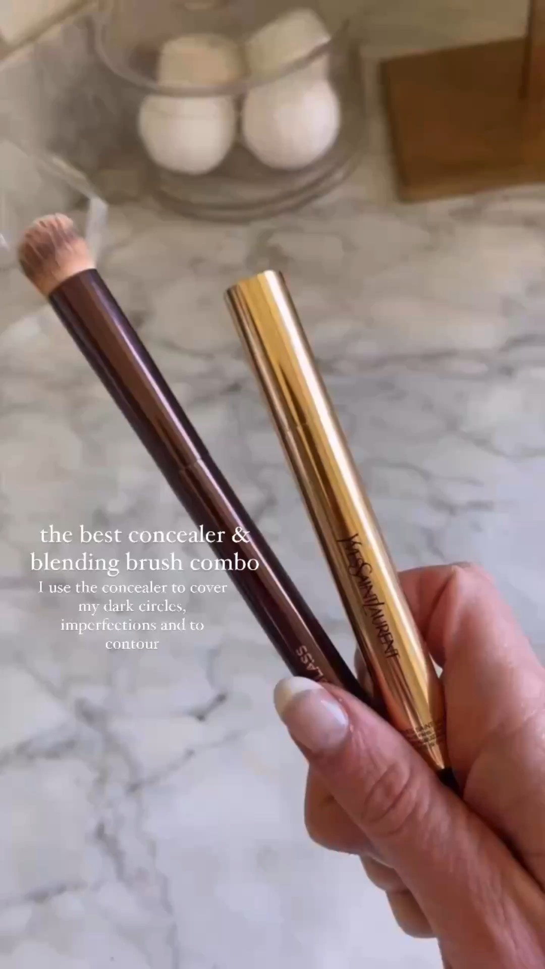 My favorite concealer brush and concealer