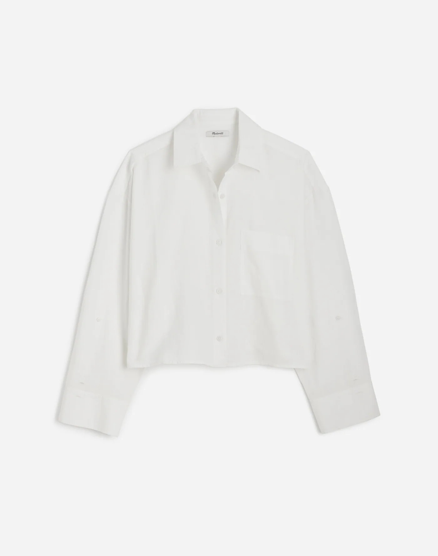 Straight-Hem Shirt | Madewell | Madewell