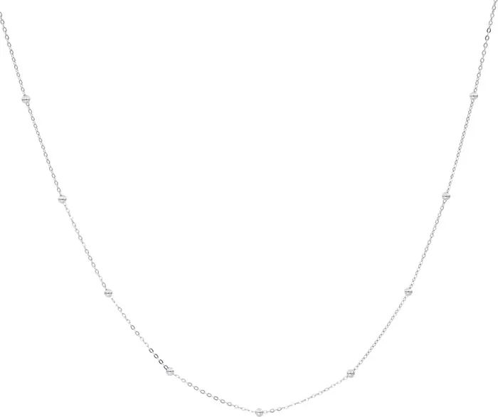 14K Gold Ball Bead Chain Necklace | Nordstrom