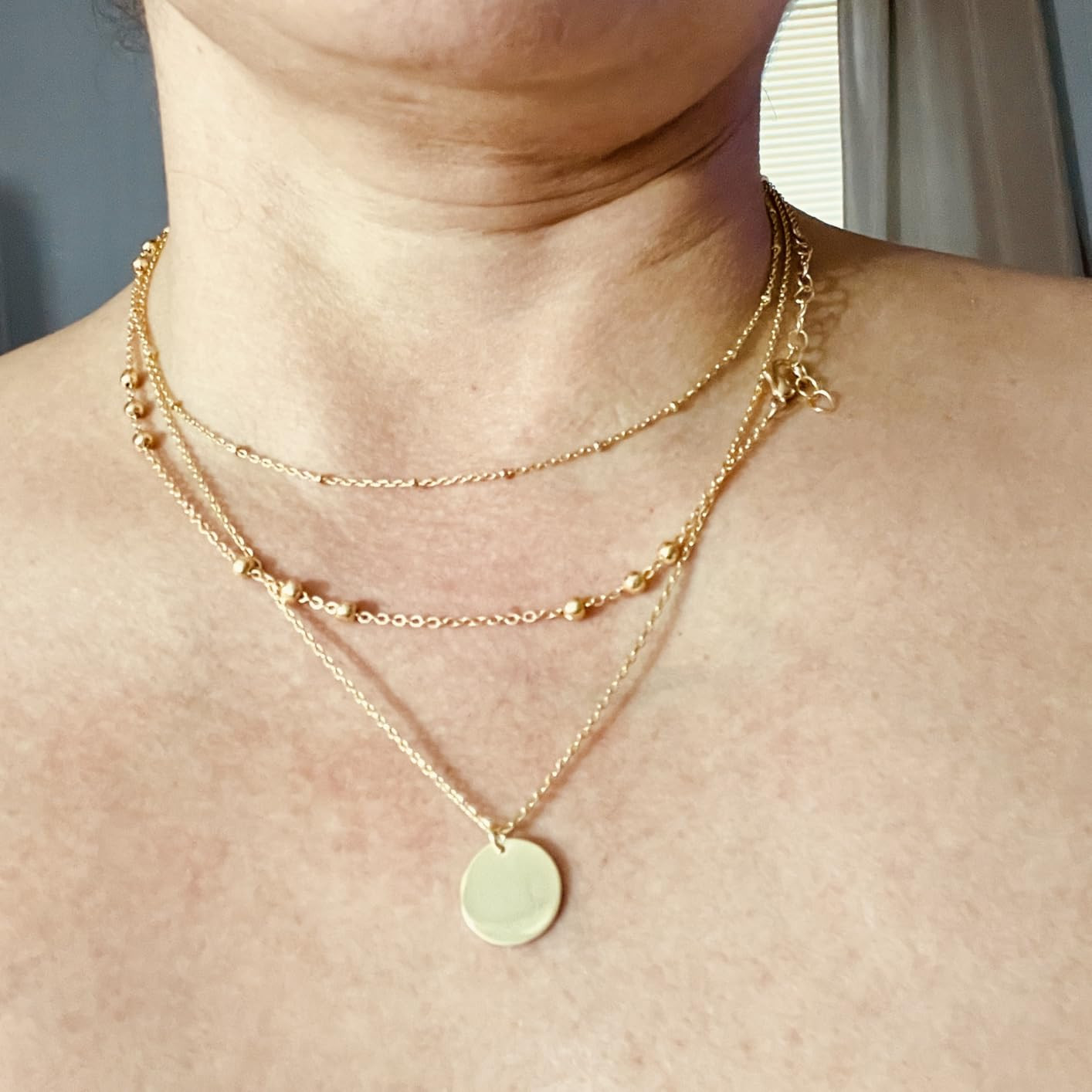 PAVOI 14K Gold Plated Layering Necklaces | Stylish Minimalist Design Pendant Necklaces | Butterfl... | Amazon (US)