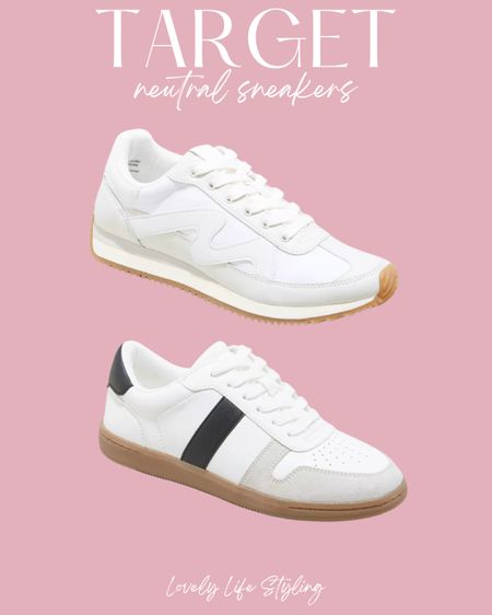 Target neutral sneakers under $35 
White sneakers 
Target new arrivals 


#LTKshoecrush #LTKfindsunder50