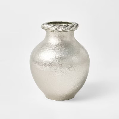 Small Vase Silver - Threshold™ designed with Studio McGee | Target