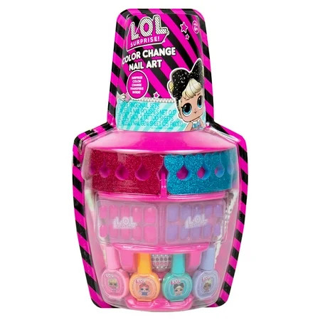 L.O.L. Surprise! Color Change Nail Art Holiday Gift for Kids Ages 5+ | Walmart (US)