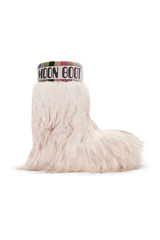 MOON BOOT Mb Icon Yeti Mid in Beige | FWRD | FWRD 