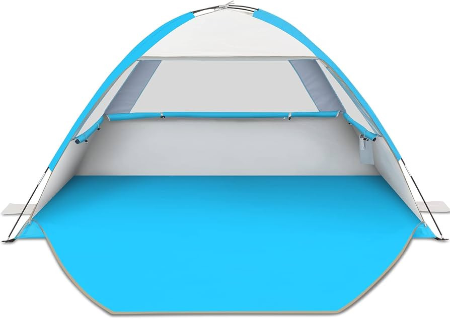Gorich Beach Tent, Beach Shade Tent for 3/4-5/6-7/8-10 Person with UPF 50+ UV Protection, Portabl... | Amazon (US)
