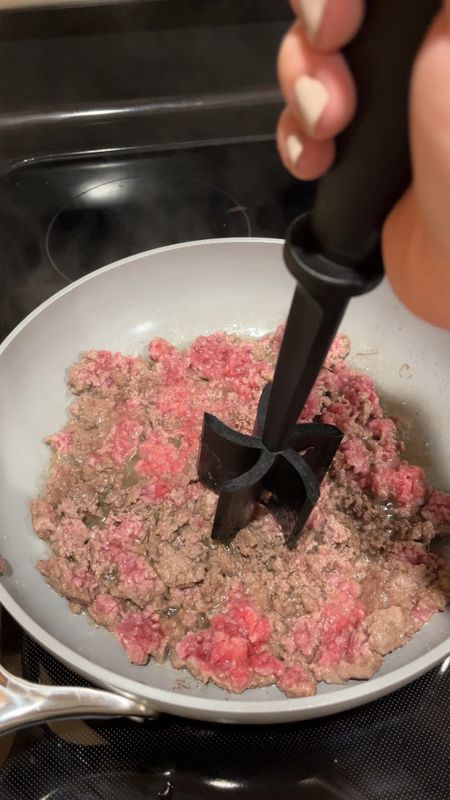 Genius kitchen utensil for cooking ground beef  

#LTKVideo #LTKhome