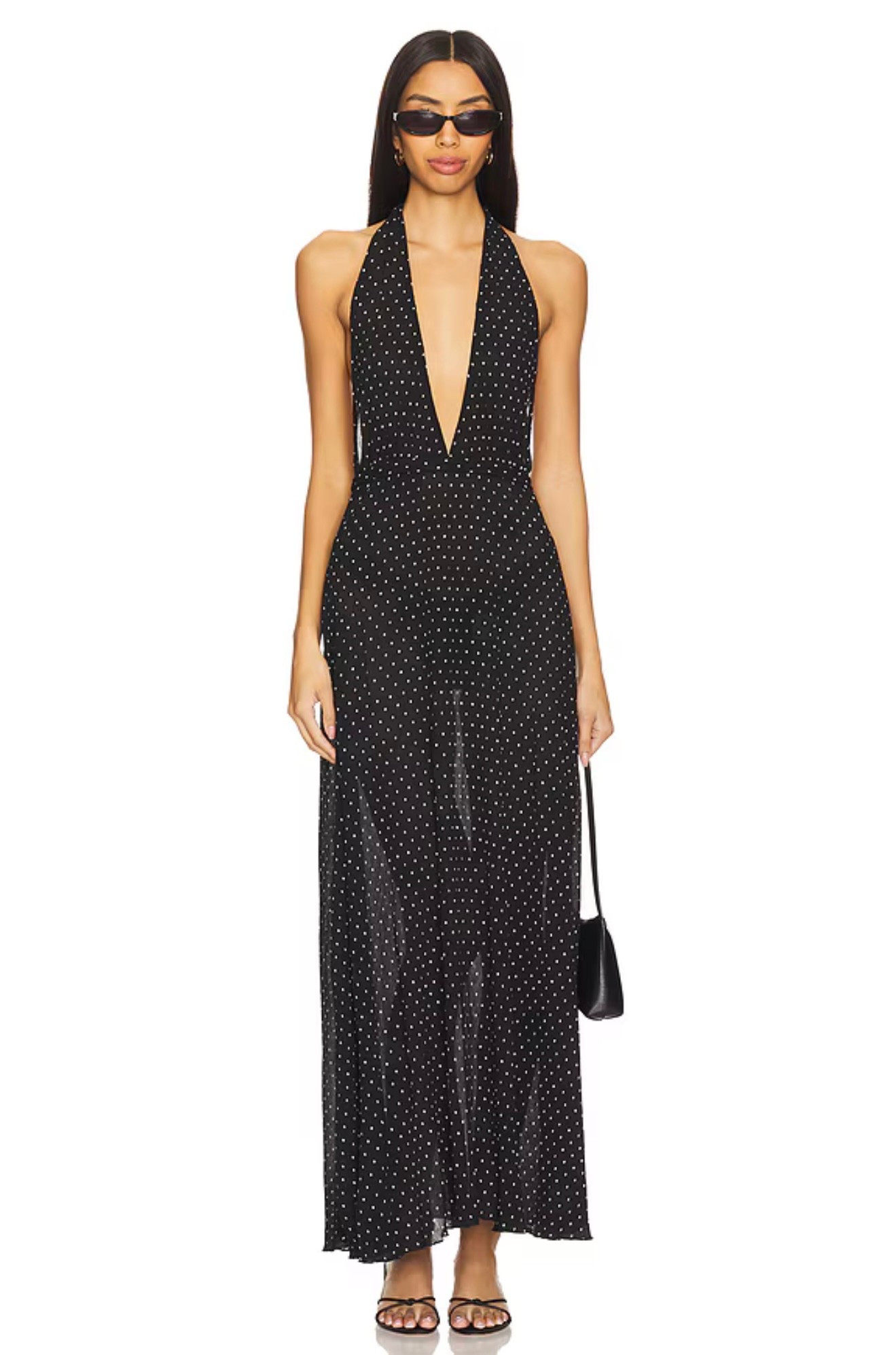 The polka dot moment of the summer 🖤
This plunge halter dress from Revolve is giving Old Hollywood meets modern cool girl. So flattering and easy to dress up for vacation, weddings, or rooftop dinners.

#revolve #revolvebest #polkadotdress #halterneckdress #summerweddingguest #LTKbestseller #LTKsummer #eveningstyle

#LTKFindsUnder100 #LTKSeasonal #LTKParties