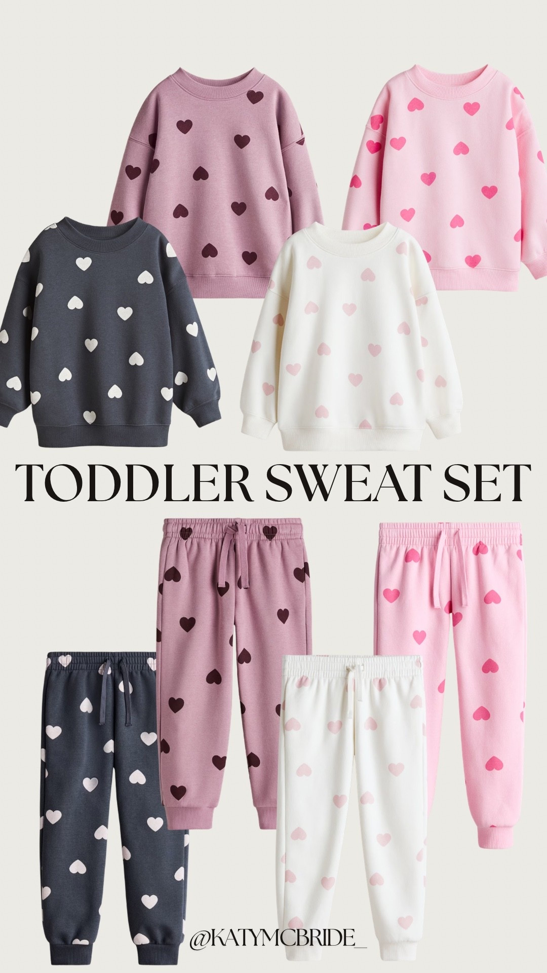 Toddler sweat set under $20! 💗 

#LTKBaby #LTKKids #LTKValentine