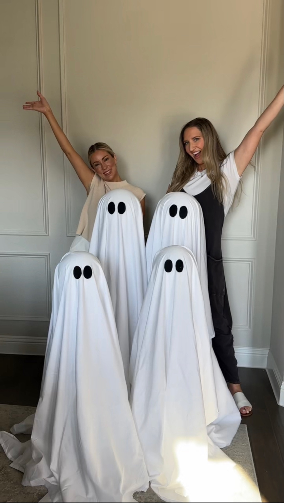 DIY pottery barn lookalikes for their LIT SHEET GHOSTS. $99 vs $49 for these 2 guys! Use the Michael’s codes and their email discounts to save! Halloween decor, ghost decor, Halloween indoor Decor, Halloween outdoor decor, fall decor #ltkhalloween

#LTKhome #LTKBacktoSchool #LTKSeasonal