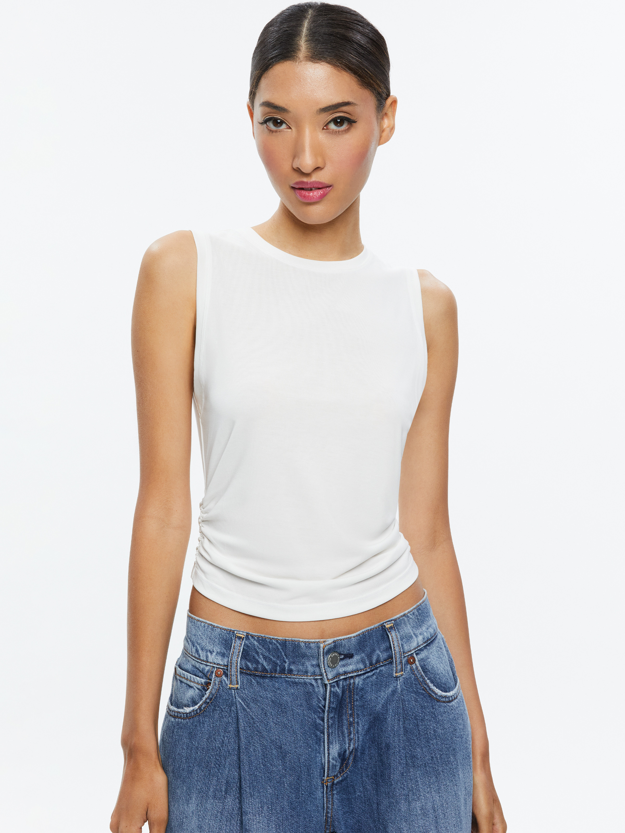 alice + olivia KAPPA CROPPED TANK | Alice + Olivia