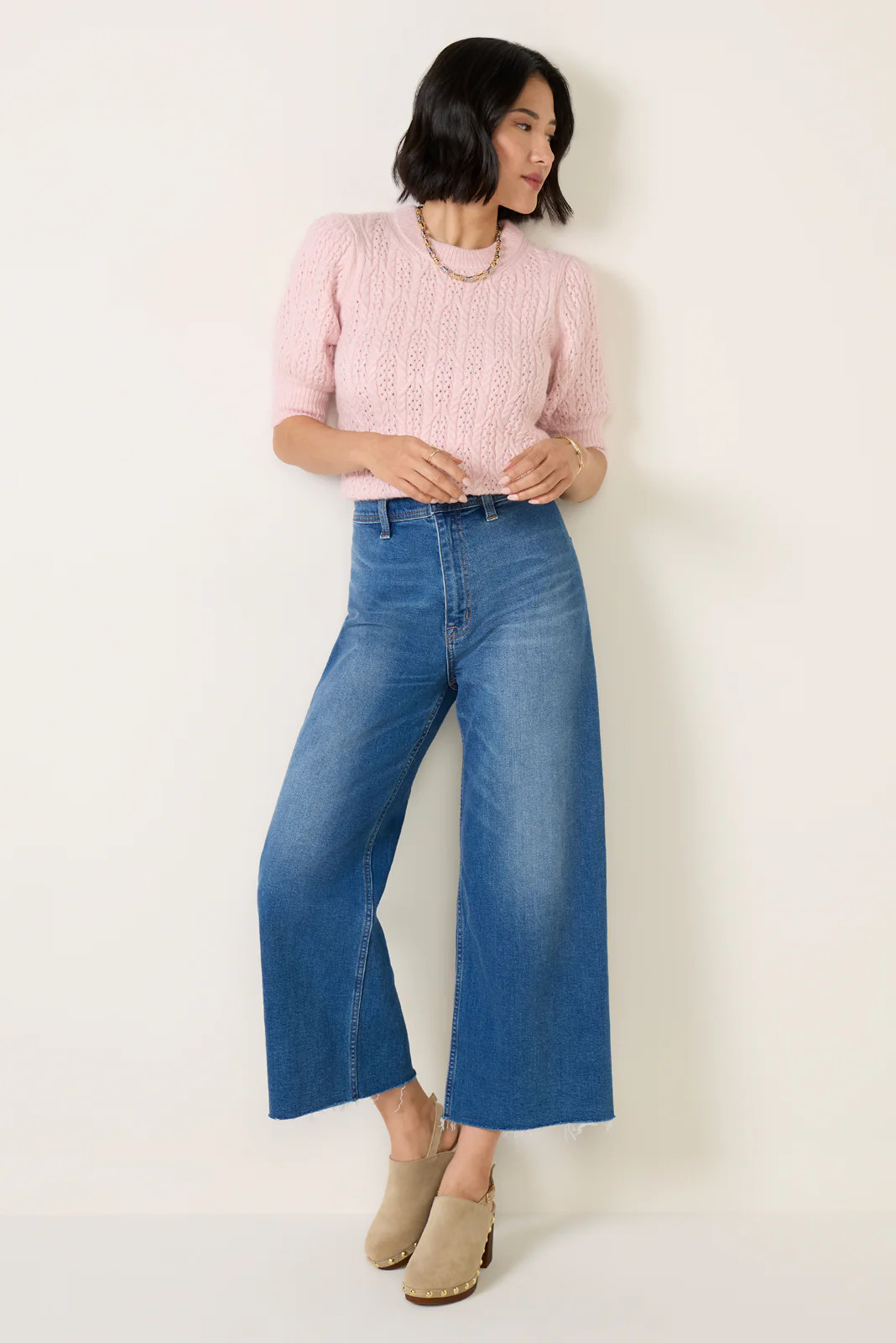 Petite Penny Wide Leg Jean | Evereve