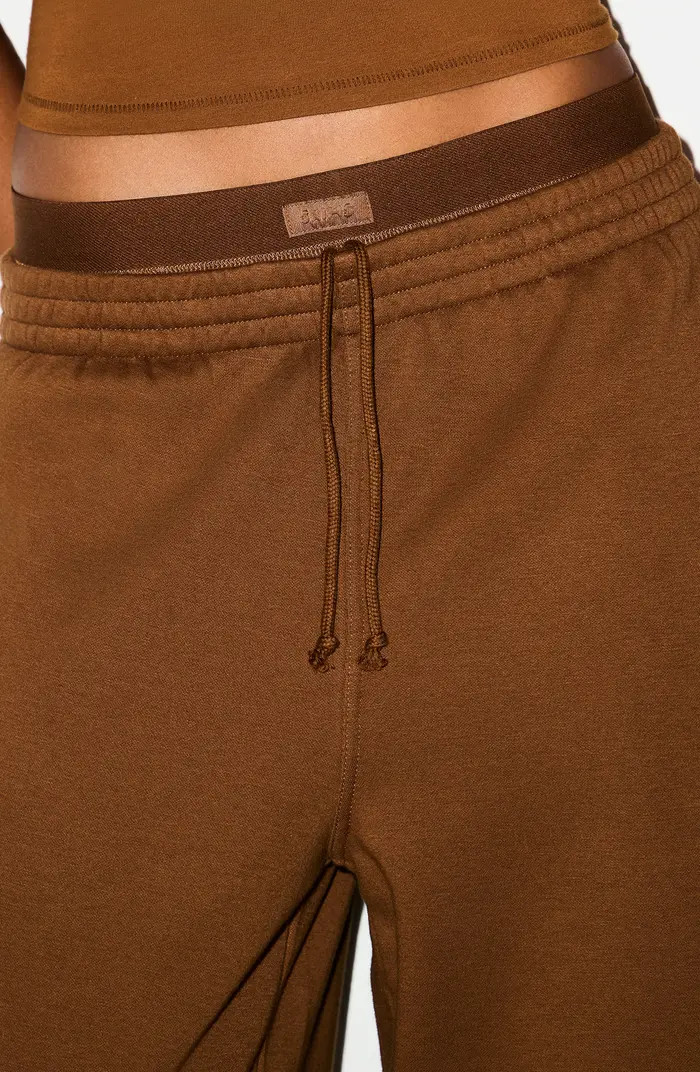 Cotton Blend Fleece Exposed Boxer Pants | Nordstrom