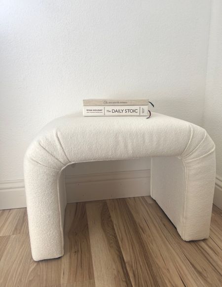 This stool from @Target 🥹🫶🏽 #ltkhome #ltkunder100 #creamboucle #beigeaesthetic 

#LTKFind #LTKunder100 #LTKhome
