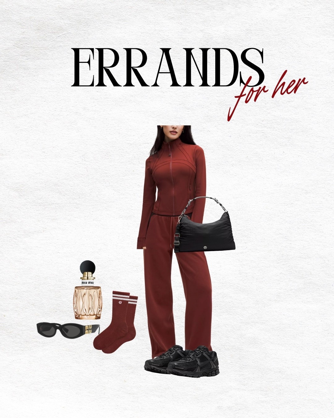 Casual running errands outfit ideas, lululemon set, fall casual outfit 

#LTKStyleTip #LTKActive