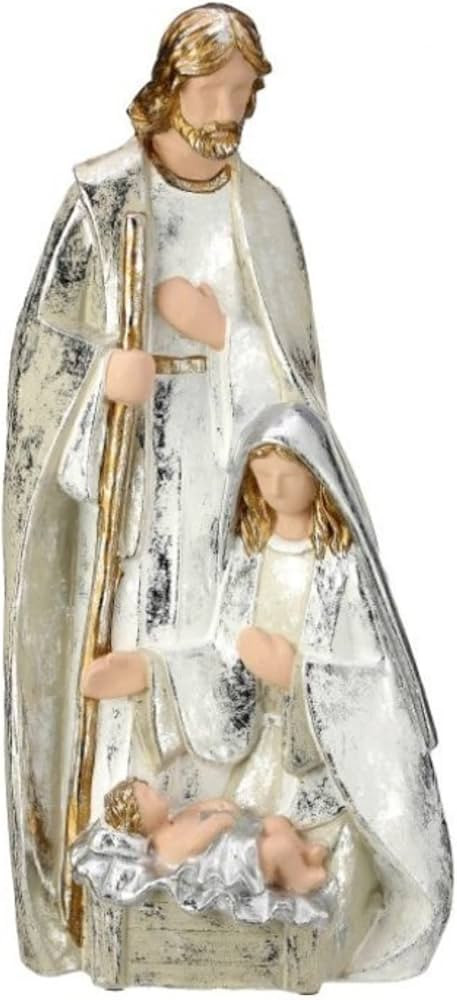 Regency International 19.5" Paperstone Metallic Nativity Piece | Amazon (US)