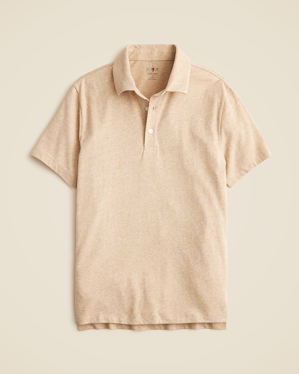 Sueded cotton polo shirt | J. Crew US