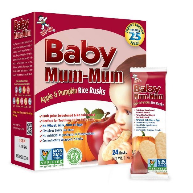 Baby Mum-Mum Apple Pumpkin - 1.76oz | Target