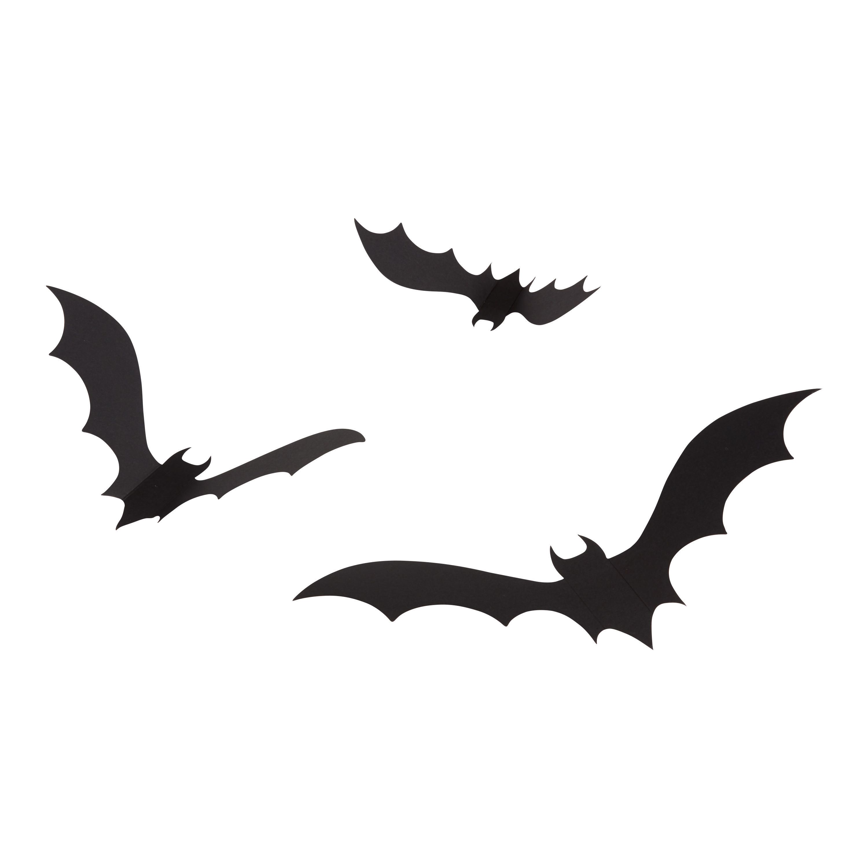 24 Pack Adhesive Bats Decor Set of 2 | World Market