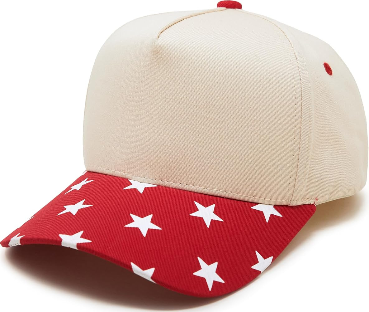 Funky Junque Blank Trucker Hat for Men & Women - Two Tone Snapback Baseball Cap, Vintage Canvas A... | Amazon (US)