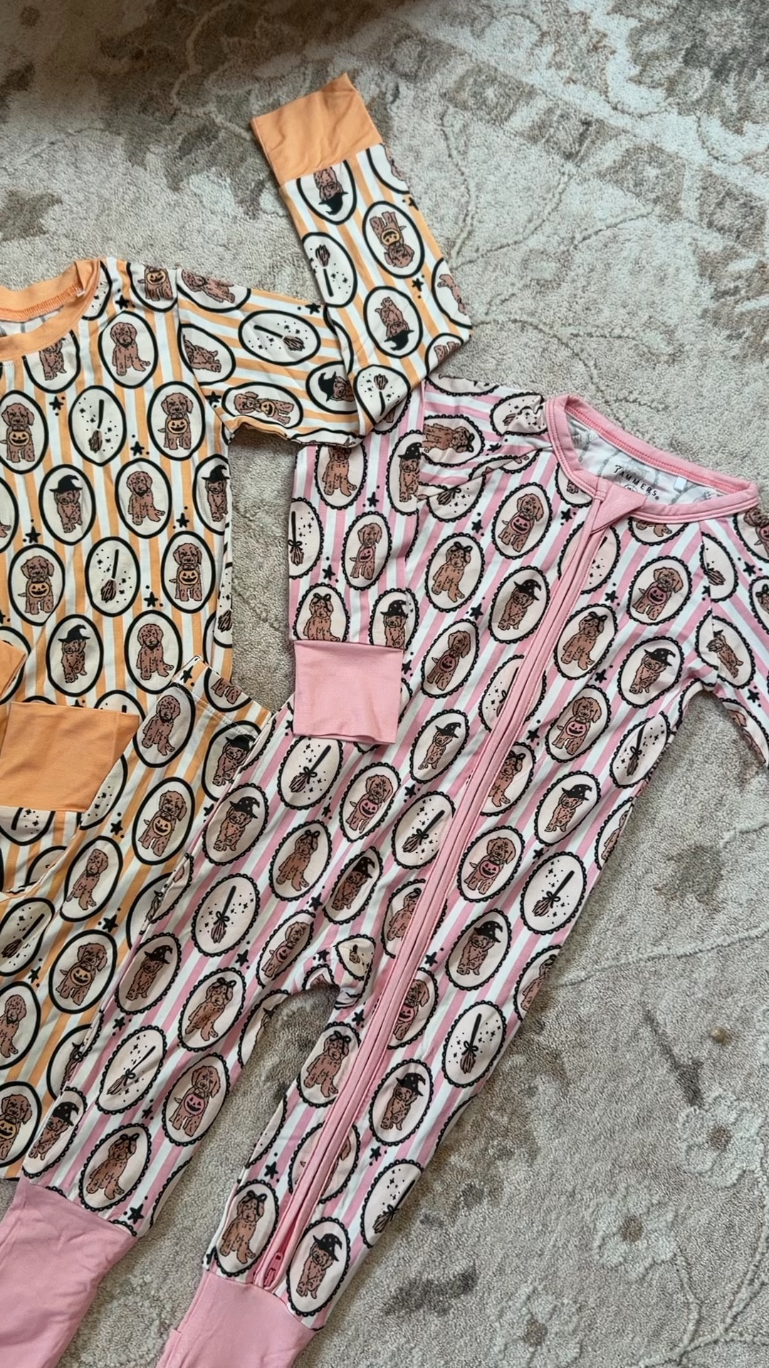 Truly one of the cutest Halloween prints for doodle lovers!! So so cute and the coordinating colored stripes are my favorite 🥰😍 

Doodles, in my jammers, IMJ, bamboo pajamas, matching sibling pajama sets 

#LTKSeasonal #LTKFamily #LTKKids