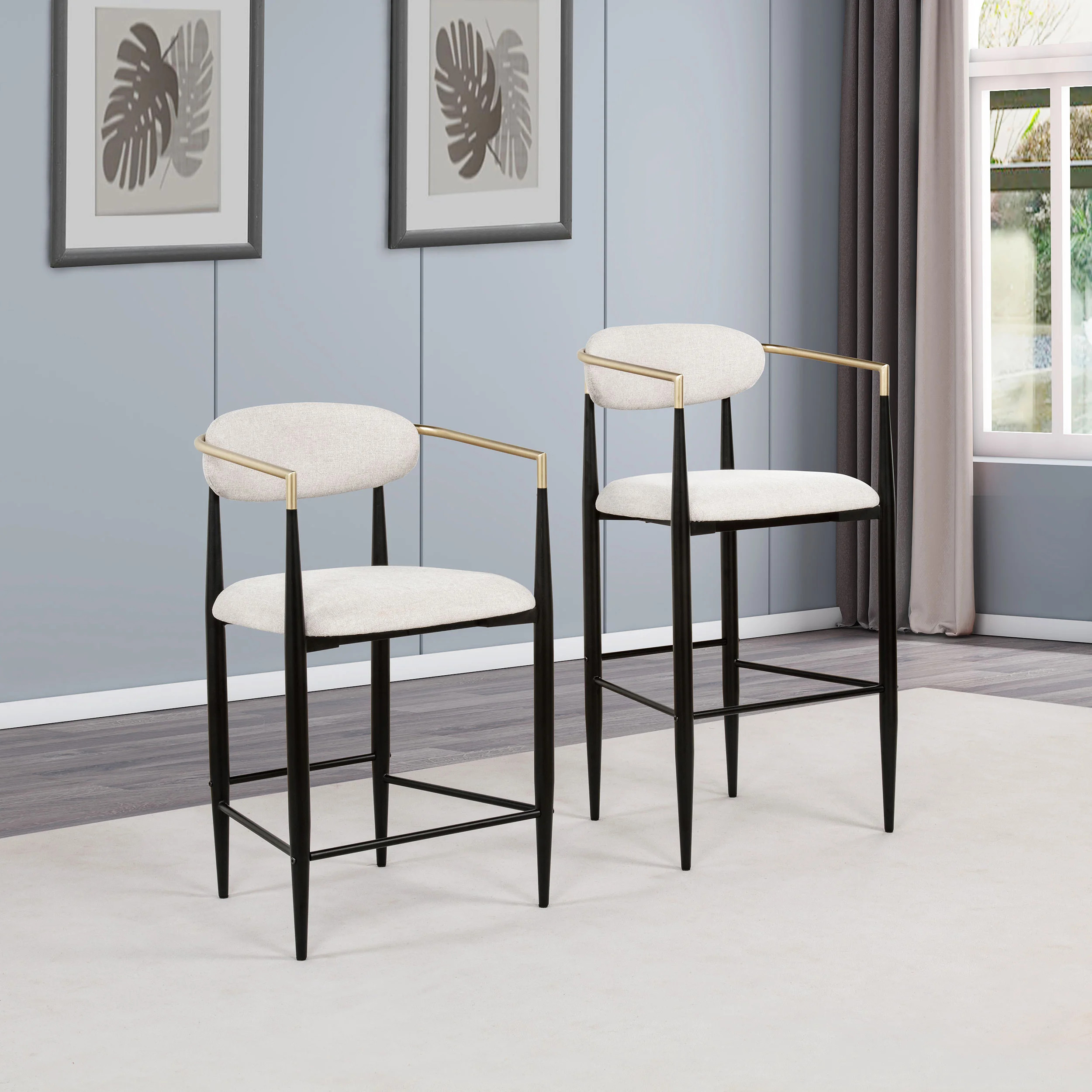 Amen Upholstered Bar Stools | Wayfair North America