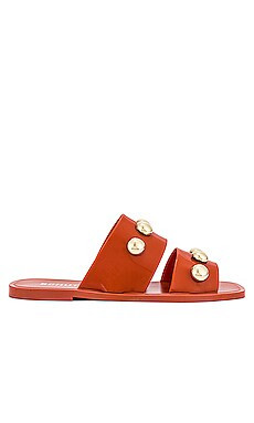 Schutz Shangela Slide in New Ochre from Revolve.com | Revolve Clothing (Global)