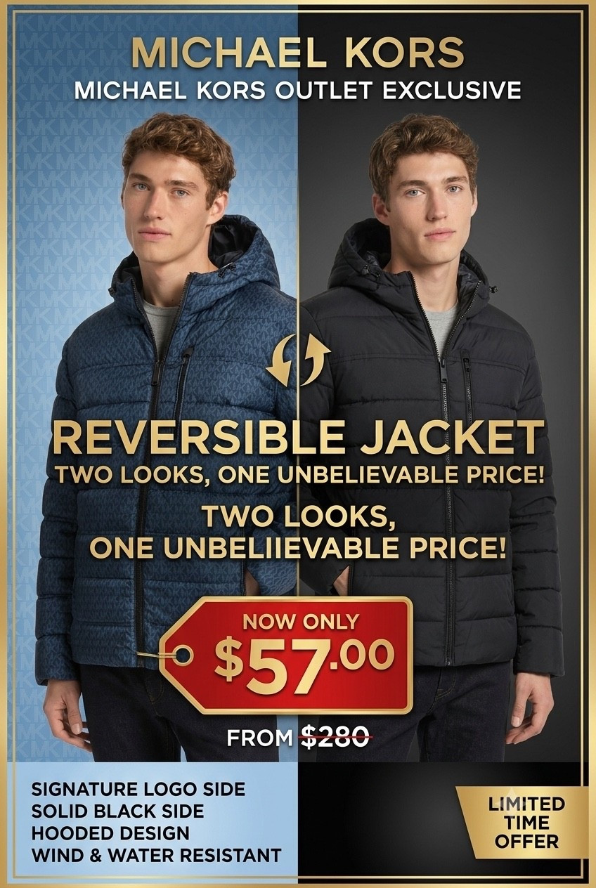 Mk reversible jacket

#LTKootd #LTKSaleAlert #LTKMidsize
