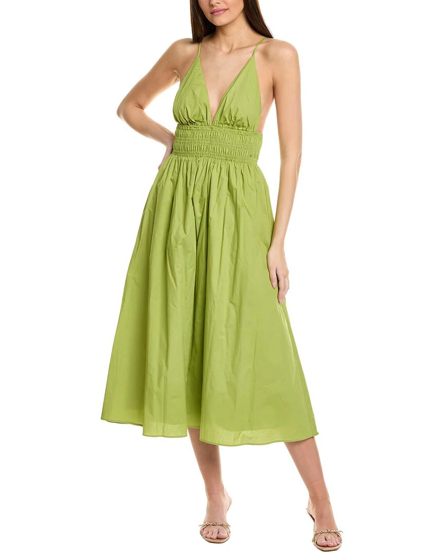 JL LUXE Halter Midi Dress | Shop Simon