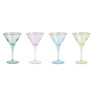 Rainbow 4 oz. Assorted Martini Glass | Perigold