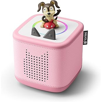 Toniebox 2 Audio Player Bundle for Kids 1+ with Playtime Puppy - Cloud Pink | Amazon (US)