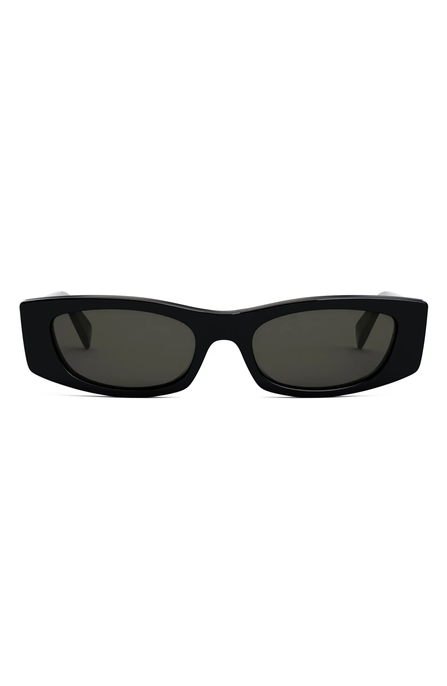 Bold 3 Dots 55mm Rectangular Sunglasses | Nordstrom
