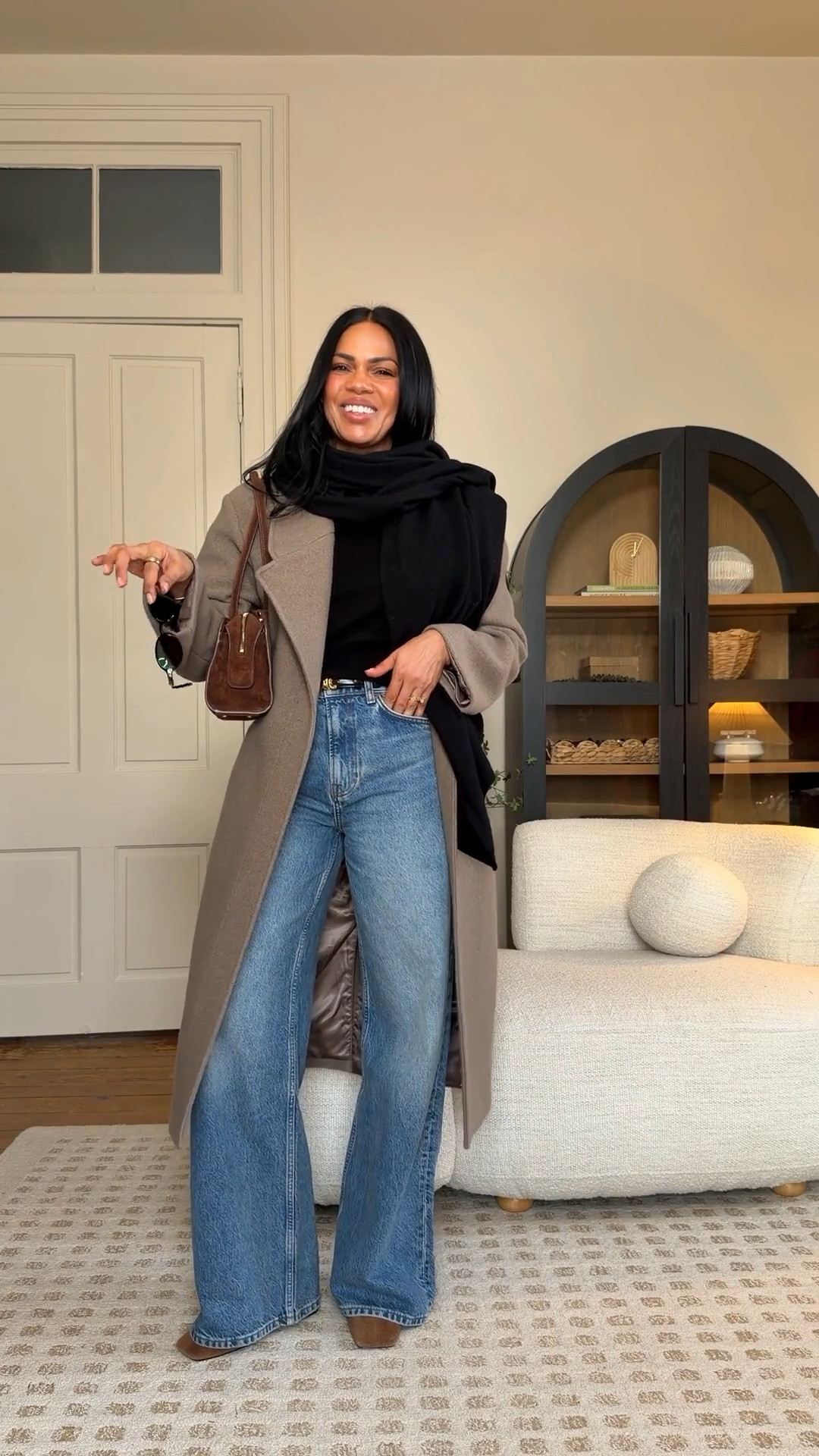 GWRM for date night with Rob! I finally got us into this omakase, spot I’ve been dying to go to and I’m so excited! Everything is TTS, jeans have no stretch and no waist gap. Love this sweater because you don’t have to worry about tucking it! 

#LTKValentine #LTKgrwm #LTKootd