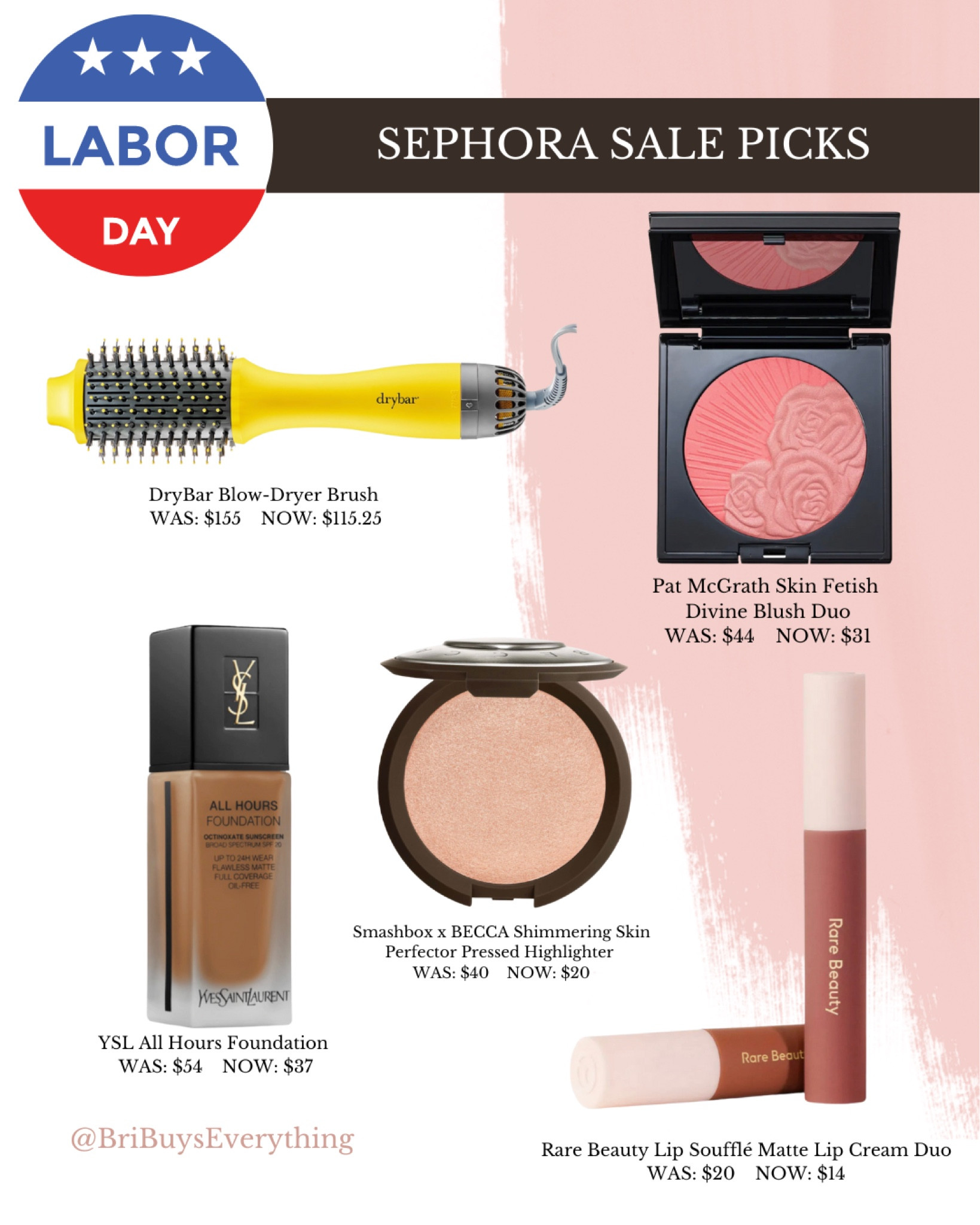 Labor Day Sale Makeup & Beauty Favorites from Sephora

#LTKunder50 #LTKbeauty #LTKSale