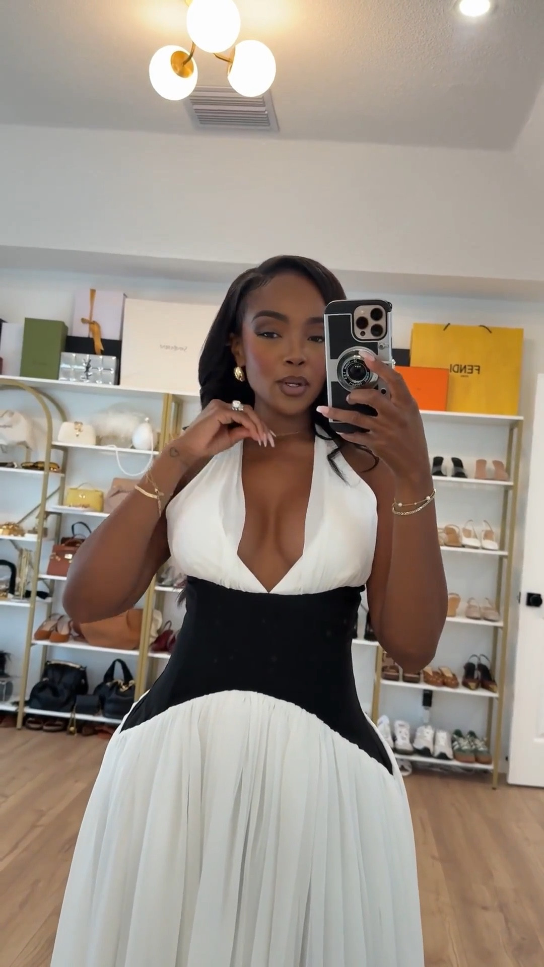 Scroll to shop this chic black and white dress look.

Perfect for date night, events, or an elevated night out.

📏 Measurements: 5’4”, 140 lbs, 34D bust, 27” waist, 40” hips

Follow me on Instagram and YouTube @kirasfashionfinds

#LTKgrwm #LTKootd #LTKvlog