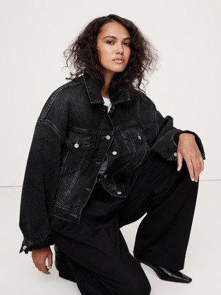 The 90S Denim Trucker Jacket | Banana Republic (US)