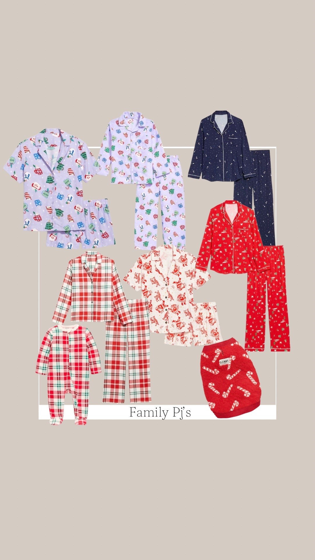 That time of year. Matching Pj’s for the whole Family. Even your fur baby. 
#matching #pjs #oldnavy #holidaypjs 

#LTKHoliday #LTKFamily #LTKSeasonal