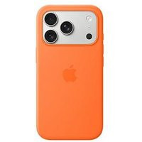 Apple Iphone 17 Pro Silicone Case With Magsafe - Orange | Very (UK)