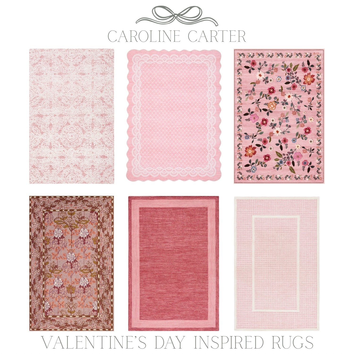 Valentine’s Day–inspired rugs for a soft, romantic touch 💗 Perfect for adding warmth and charm to any room.

Valentine’s Day decor, pink rugs, floral rug, romantic home decor, feminine rugs, cottagecore decor, grandmillennial style, vintage inspired rug, bedroom rug, living room rug, spring home decor, pastel home, cozy home accents, valentines decor

#LTKHome #LTKValentine #LTKSeasonal