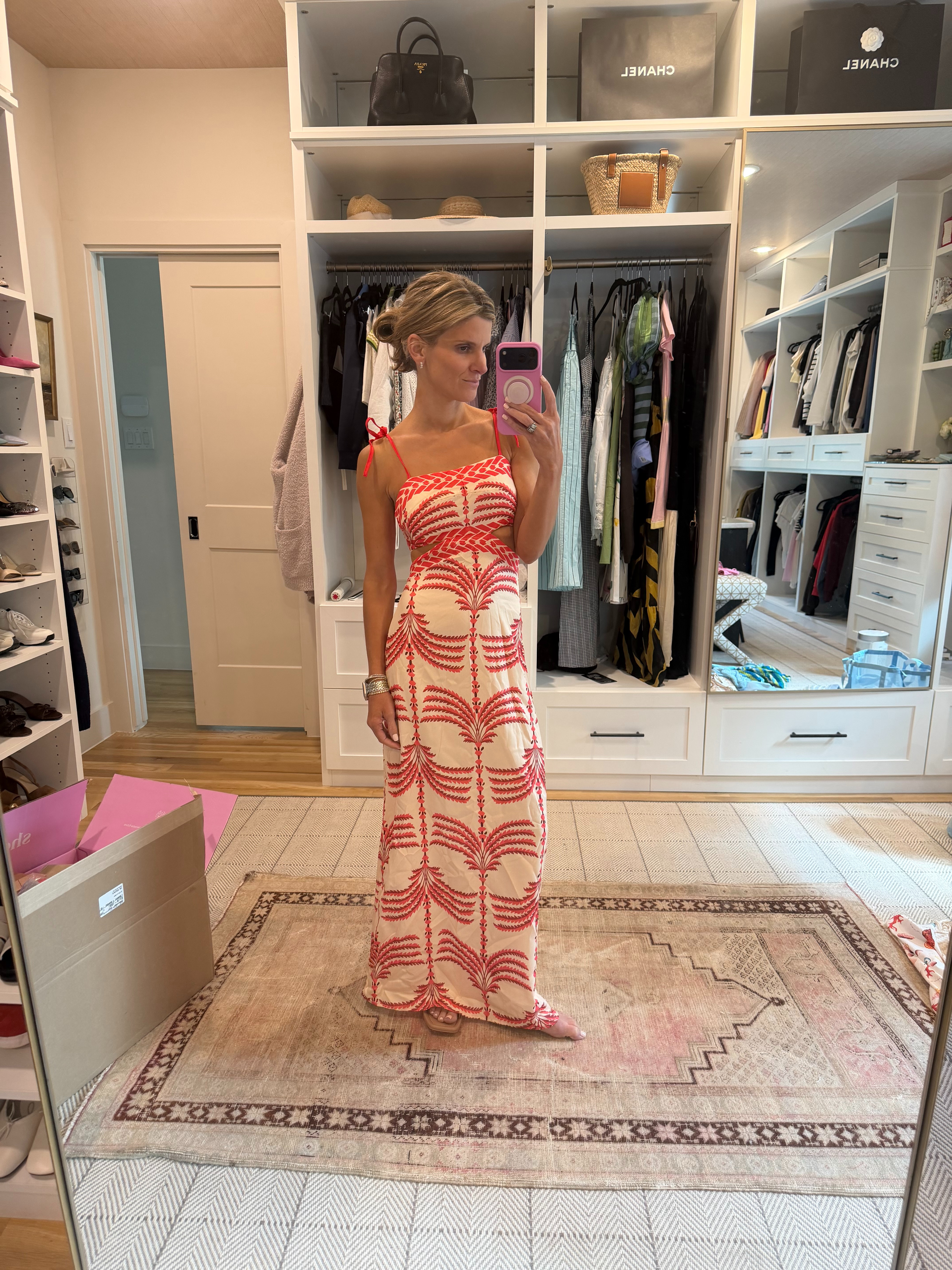 Amazon vacation dinner dress (wearing smallest size) 

 