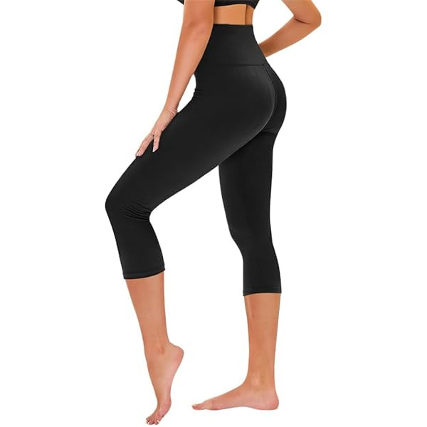 Walifrey Capri Leggings for Women, Buttery Soft High Waisted Leggings for Gym Yoga Workout | Amazon (US)