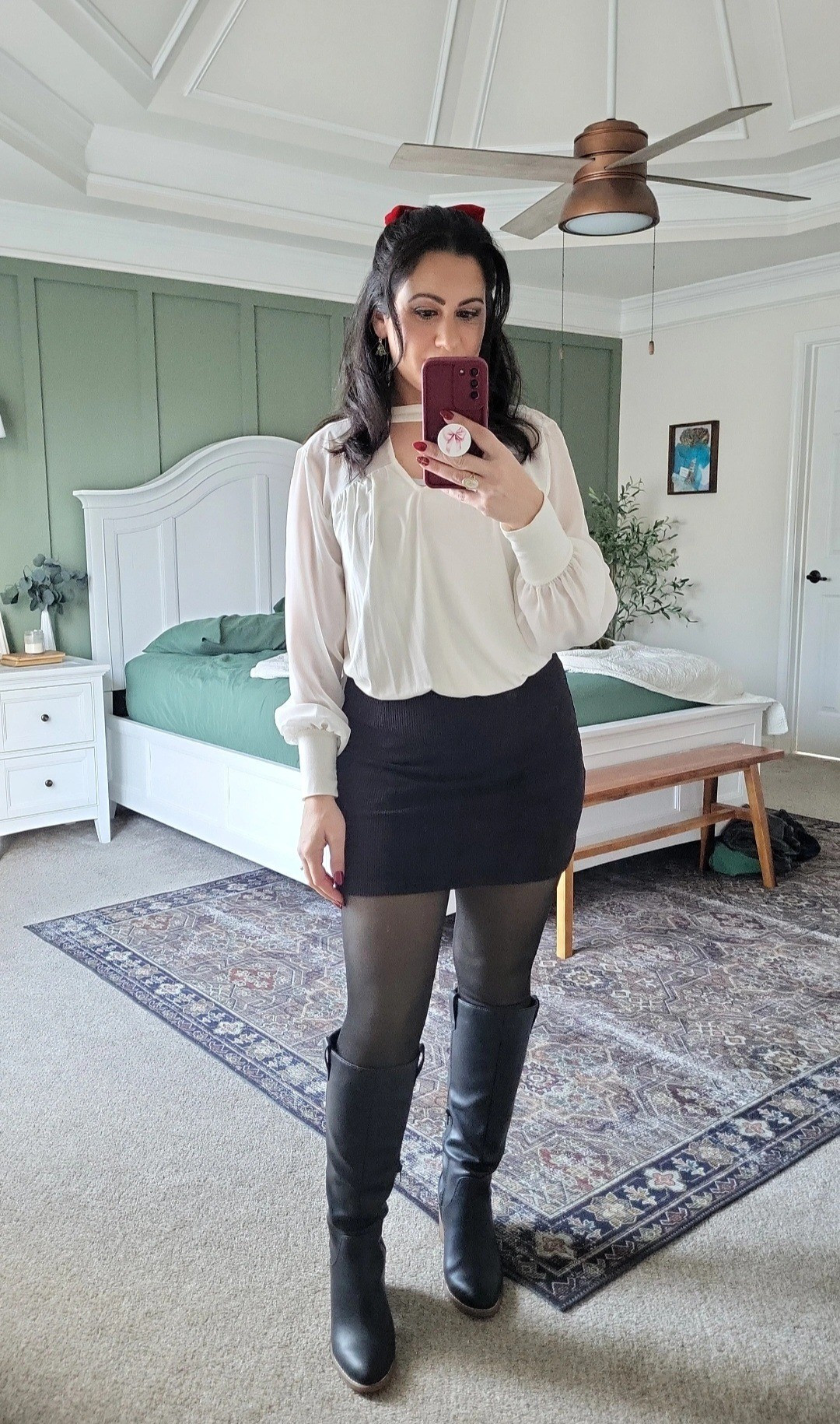 These fleece lined leggings are so warm and go perfect with a skirt or dress! Love them!! 

#LTKStyleTip #LTKWorkwear #LTKFindsUnder50