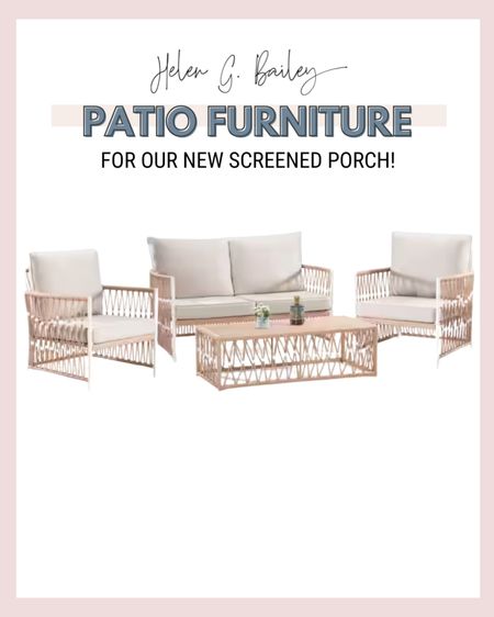 We're screening in our porch and this is a final contender for the patio furniture! It's also on sale today!

#LTKSaleAlert #LTKHome #LTKSeasonal