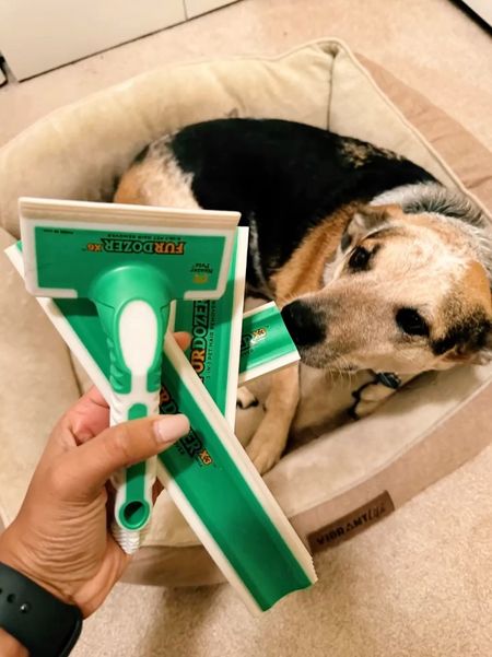 This one is for our dog friends!! I love Aussie but her hair gets everywhere. I recently discover the @NeaterPets FurDozer. It is a game changer. Aussie is happy about it too.

The #furdozer 

WORKS ON ALL SURFACES - Carpets, Cars, Couches, Clothing, and more!

PICKS UP PET HAIR, LINT, AND OTHER DEBRIS

TOUGH YET GENTLE - Won't damage delicate fabrics such as silk, wool, velvet, shag carpets, or Berber carpets.

GREAT FOR EMBEDDED HAIR - The FurDozer will pull hair out of your carpets and couches that you didn't even know was there.

DIFFERENT SIZES FOR DIFFERENT SPACES - With sizes ranging from 3.5" to 10", there is a FurDozer X3 for any surface. 

EASY TO CLEAN - Simply rinse it off in the sink.

EASY TO FIND - The FurDozer's bright green color makes it easy to find in a junk drawer, glove box, or handbag.

ECO-FRIENDLY - Lint rollers lead to a ton of paper waste. The FurDozer is a reusable, environmentally-friendly option.

#LTKunder50 #LTKHoliday #LTKhome