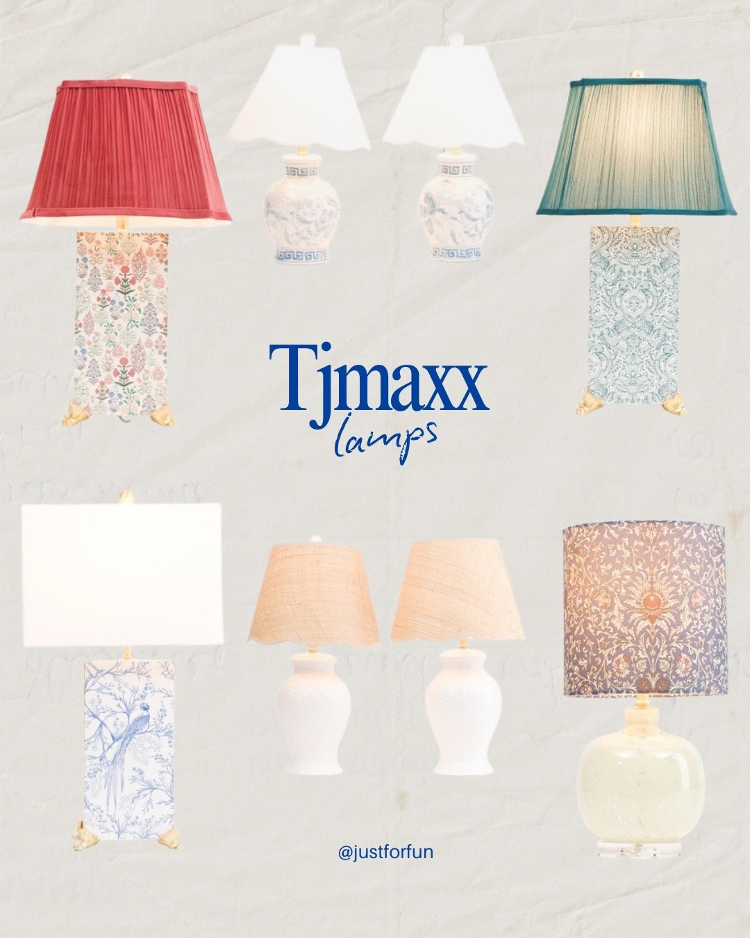 So many great lamps on Tjmaxx for under $100! 

#LTKHoliday #LTKFindsUnder100 #LTKHome